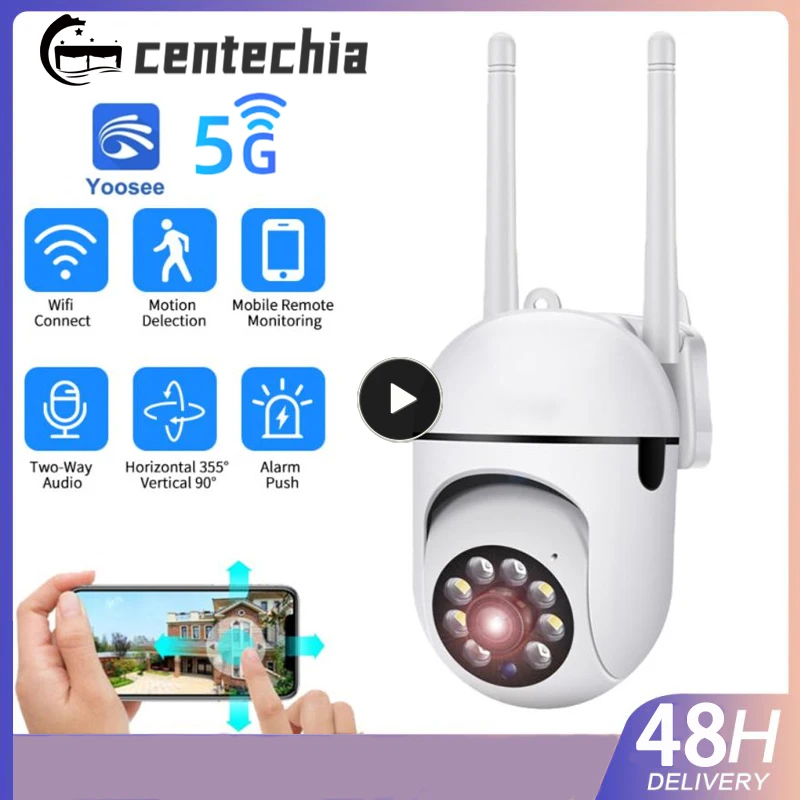 Home Security Wireless Surveillance Camera 1080p Hd Wireless Camera Two Way Audio 2mp Ptz Camera Outdoor Cctv Camera Yoosee App