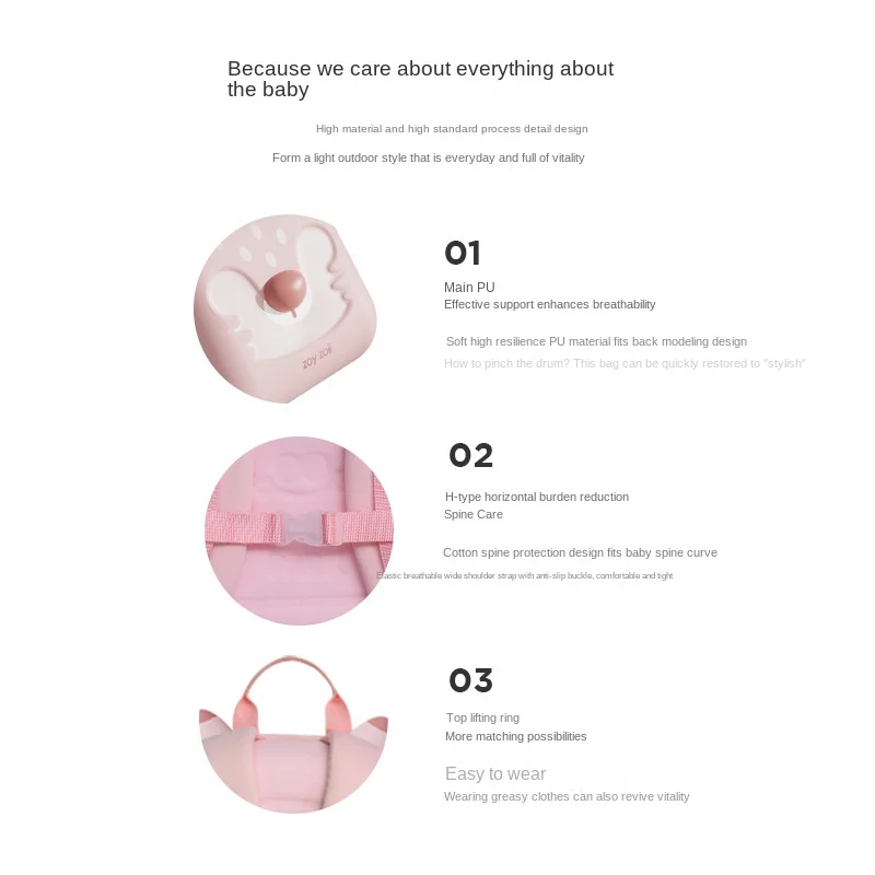 Children's Kawaii School Bags Backpacks For Girls Boy Cute Kids School Bag for Kindergarten Student Travel Backpacks Gift - 4
