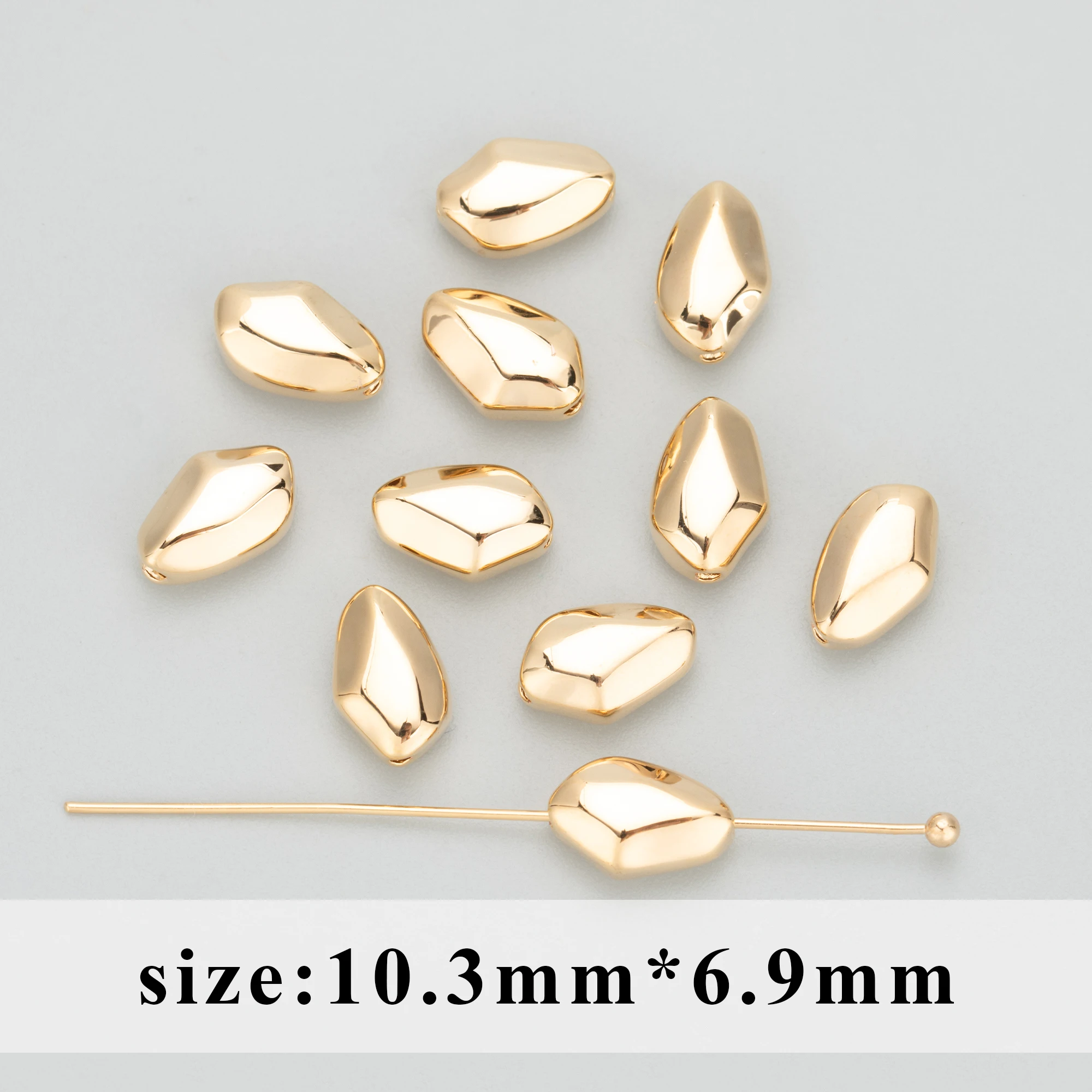 GUFEATHER MB61, 보석 액세서리, 18k 골드 로듐 도금, 니켈 프리, 구리, 보석 만들기, 매력, diy 펜던트, 20 개/몫