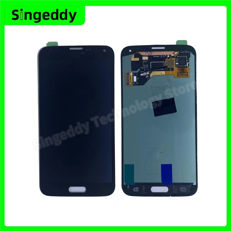 

S5 OLED Phone Touch Screen Display LCD Digitizer Assembly Replacement Complete Repair Parts