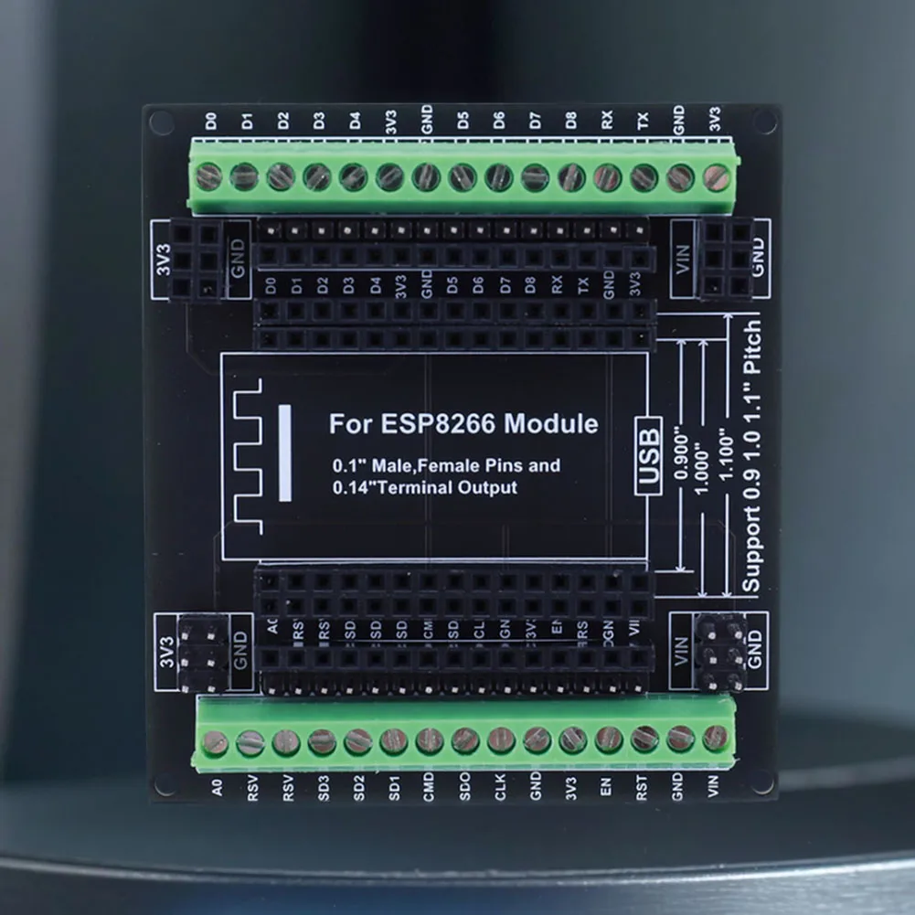 NodeMCU 개발 보드용 확장 보드 모듈, ESP8266 ESP-12E, 30 핀 GPIO 1-3 GPIO 확장 모듈
