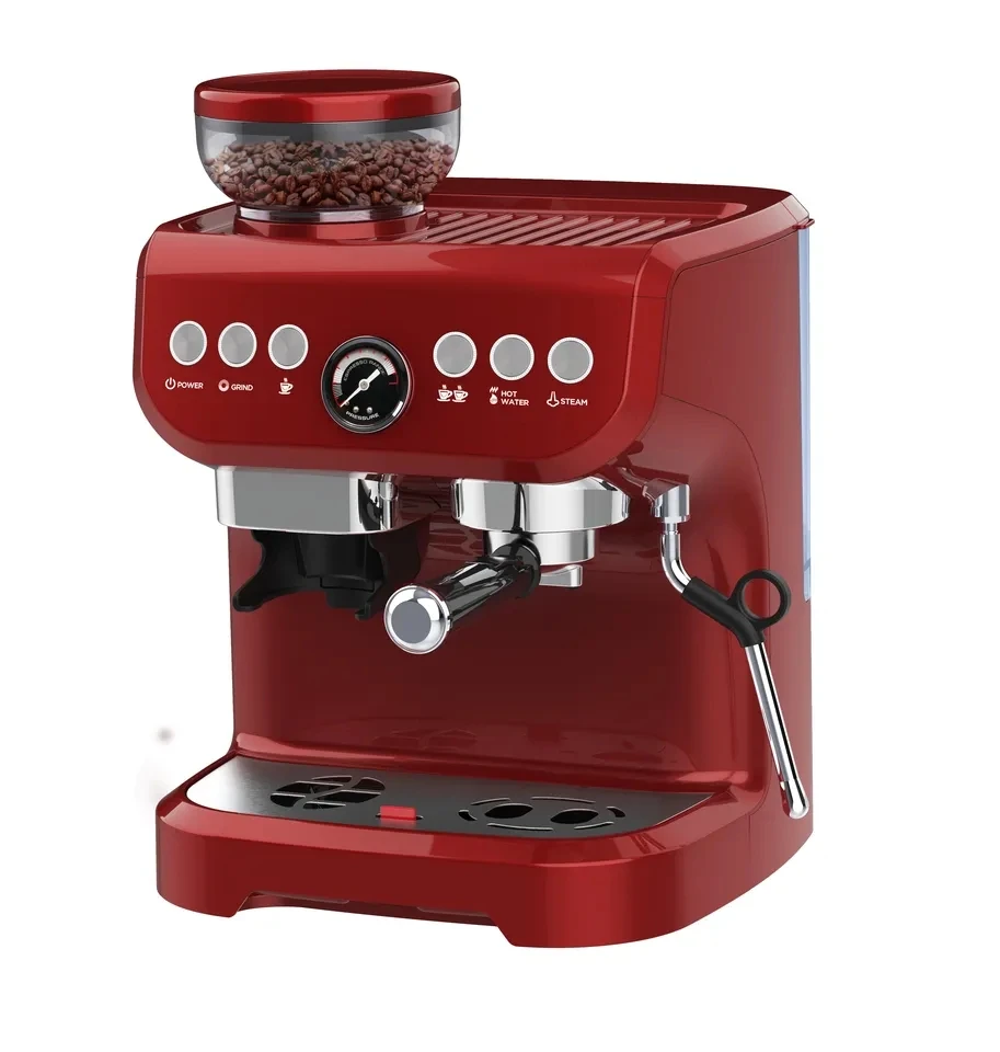 新しい3-in-1コーヒーマシン,プロのコーヒーグラインダー,15バー