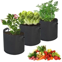 Felt Plant Grow Bags for Veg Garden Pots Planting Bag Grow Accessories Gardening Tools and Planting Supplies 2