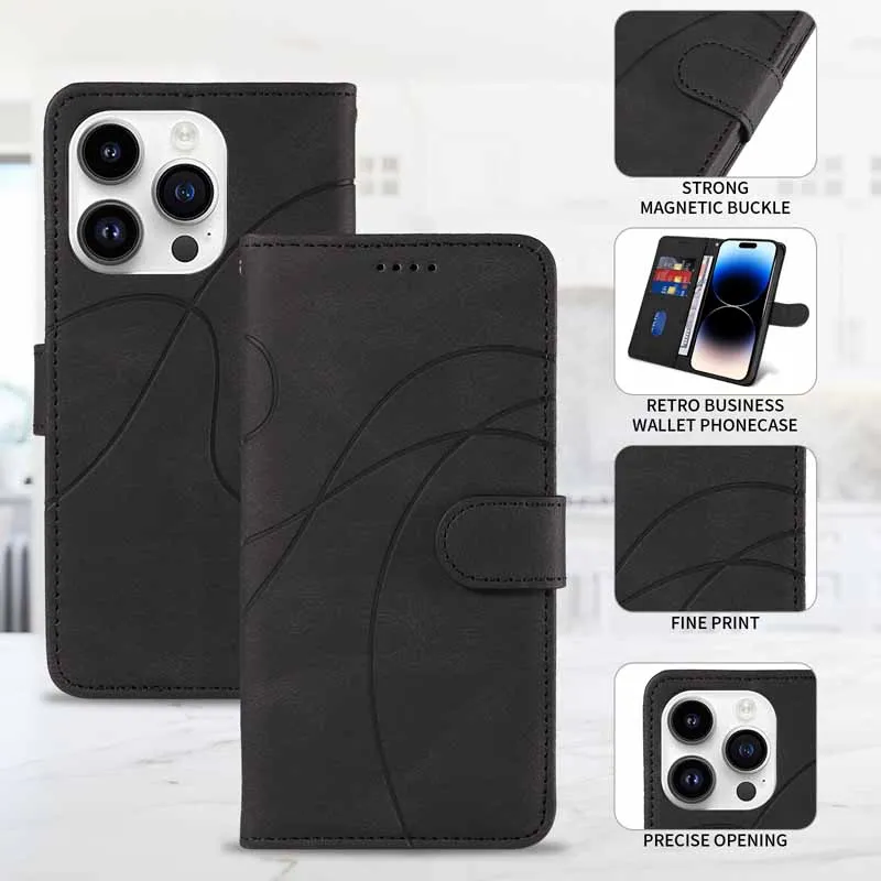 Flip Ledertasche Für POCO C65 X3 M3 F3 F4 GT X4 M4 X5 F5 M5 M5S X6 F6 M6 Pro 4G 5G Leder Karte Magnetische Stand Buch Telefon Abdeckung – Detail 12