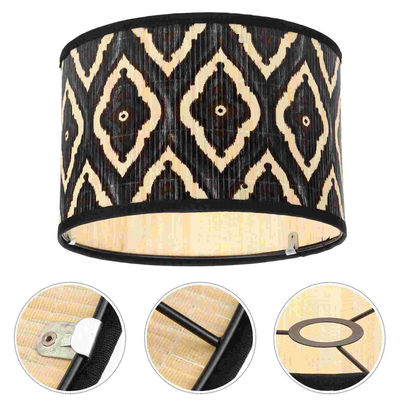 

Pendant Lamp Shade Decorative Bamboo Light Shade Living Room Bedroom Light Shade