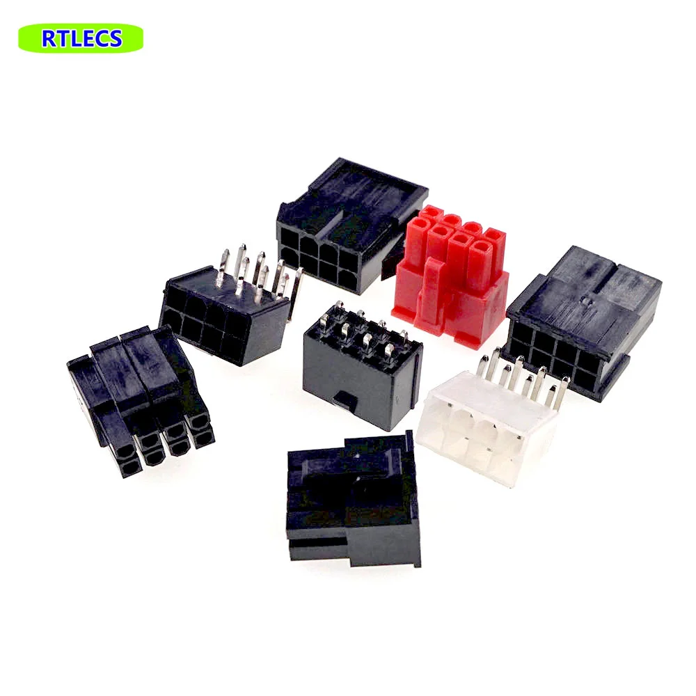 5pcs42mCPU8Pin44PositionReceptaclePlugHousingMaleHeader
