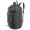 Laundry Hamper Backpack Waterproof Laundry Hamper Backpack Portable Adjustable Shoulder Straps And Pockets Dorm Laundry Bag For 1