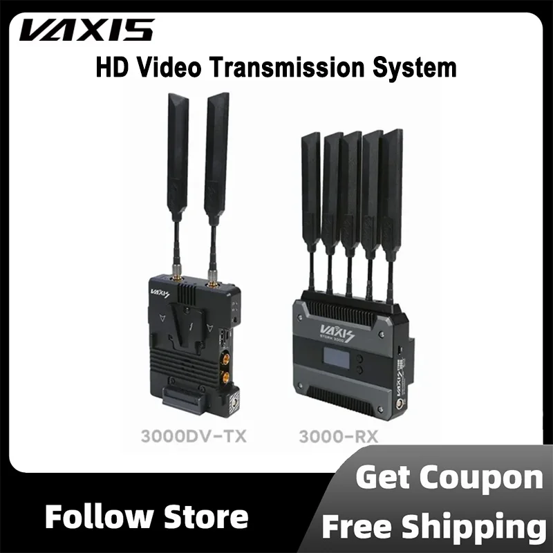 Vaxis Storm 3000DV TX RX 3G-SDI HDMI 1080P ARRI ALIXA MINI Armira 카메라용 무선 HD 비디오 전송 시스템