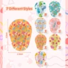 100 Pcs Breathable Amblyopia Eye Patch Cartoon Light Blocking Children Correction Protect Eyesight Sterile Eye Pad Girls Boys 6
