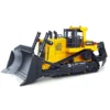 1:16 11 Channels Remote Control Bulldozer Huina 1554 Heavy Duty Bulldozer Kids R/c Engineering Car Christmas Gift 3