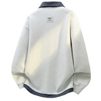 Sweat-shirt à capuche pour hommes, Streetwear, L-6XL 7XL 8XL, automne-hiver, nouveau, à séchage rapide, pour jeunes hommes, couleur unie, décontracté 2