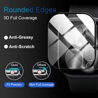 Protecteur d'écran pour Apple Watch 11, 42mm 46mm, Film en verre souple 3D HD, sans bulles, Anti-poussière, iWatch série 10 11, accessoires en verre 3
