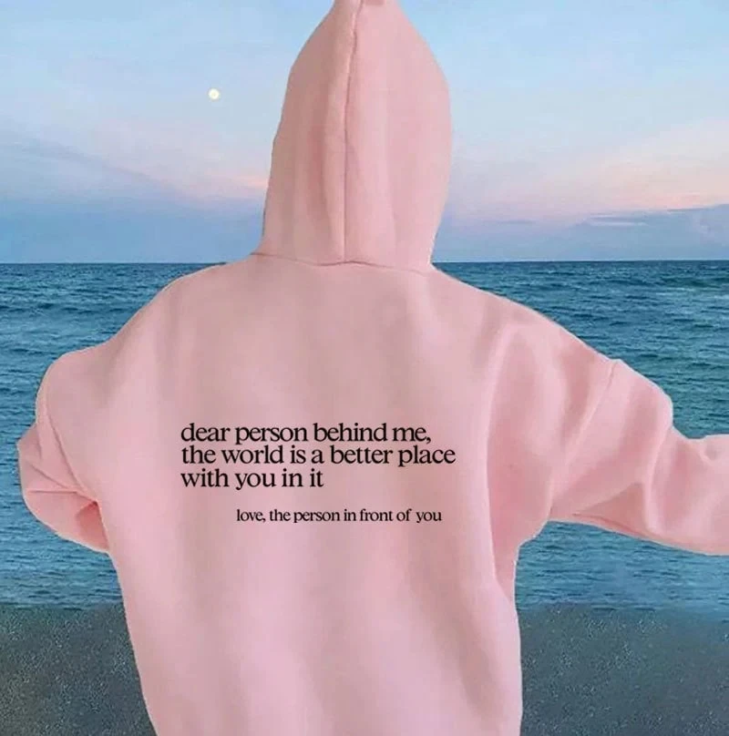 Dear Person Behind Me Unisex Hoodie
