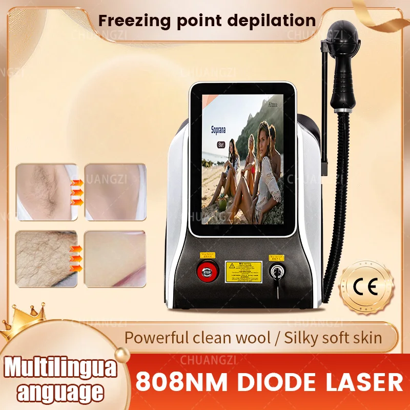 factory direct diode laser hair removal equipment, ice point painless hair removal system, permanent ver