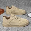 Zapatillas deportivas de malla transpirable para hombre, zapatos informales, estilo callejero, color negro y gris, DX146