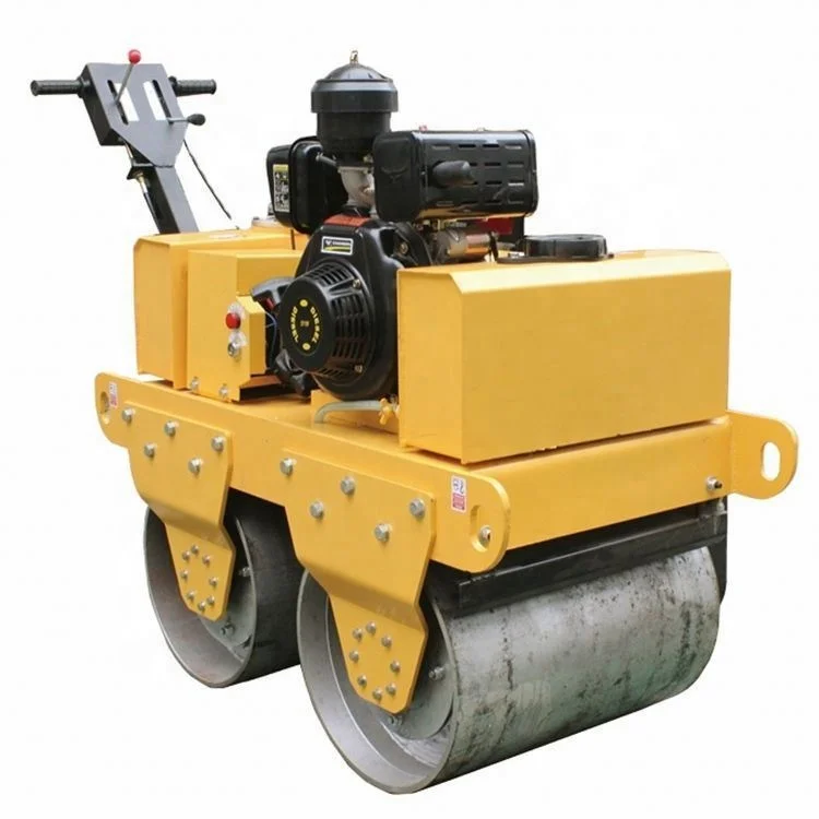 

Supply Small Two Wheels Hand Mini Road Roller Compactor With 600Width