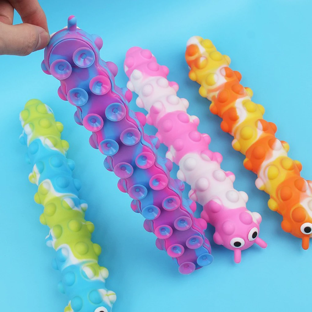 

Push Bubble Suction Cup Toy Stay Stress-free With Interactive Anti-stress Toy Fidget Stretch Toy