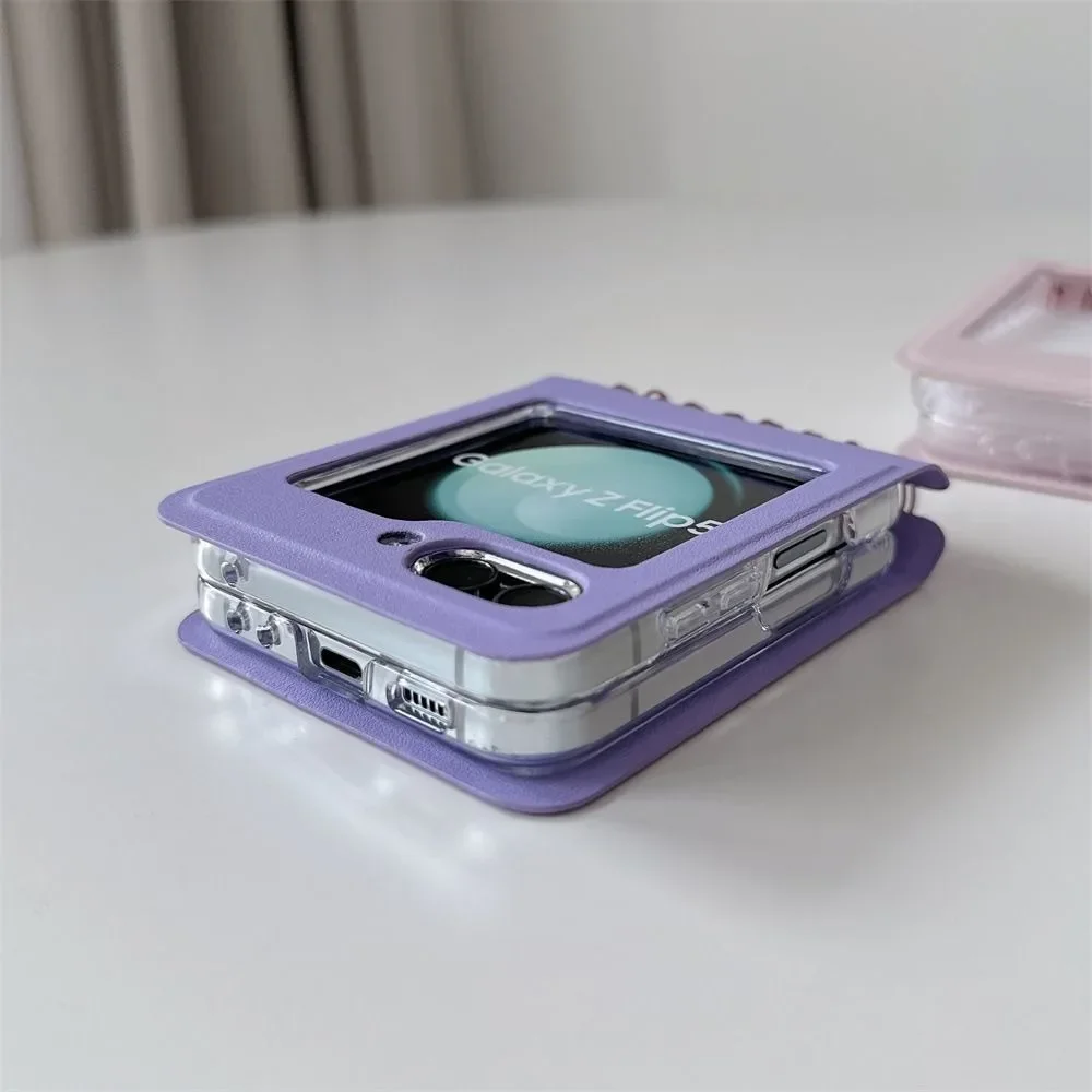 Creative Calendar Flip Leather Phone Case - Fashionable Shockproof Cover