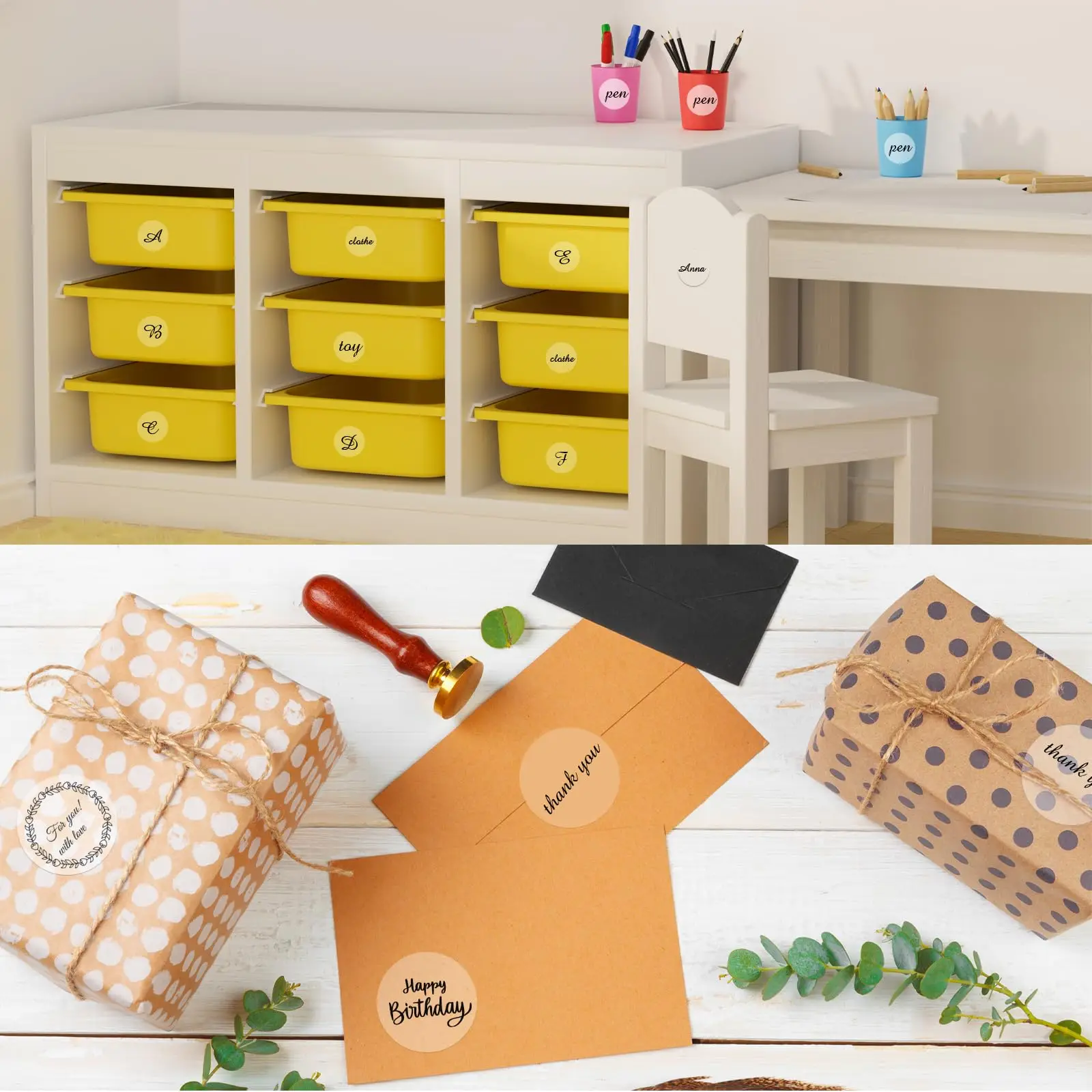 [Thermal Labels] 2 inch Multi-Purpose Self-Adhesive Round Thermal Labels | Compatible with Desktop Printers