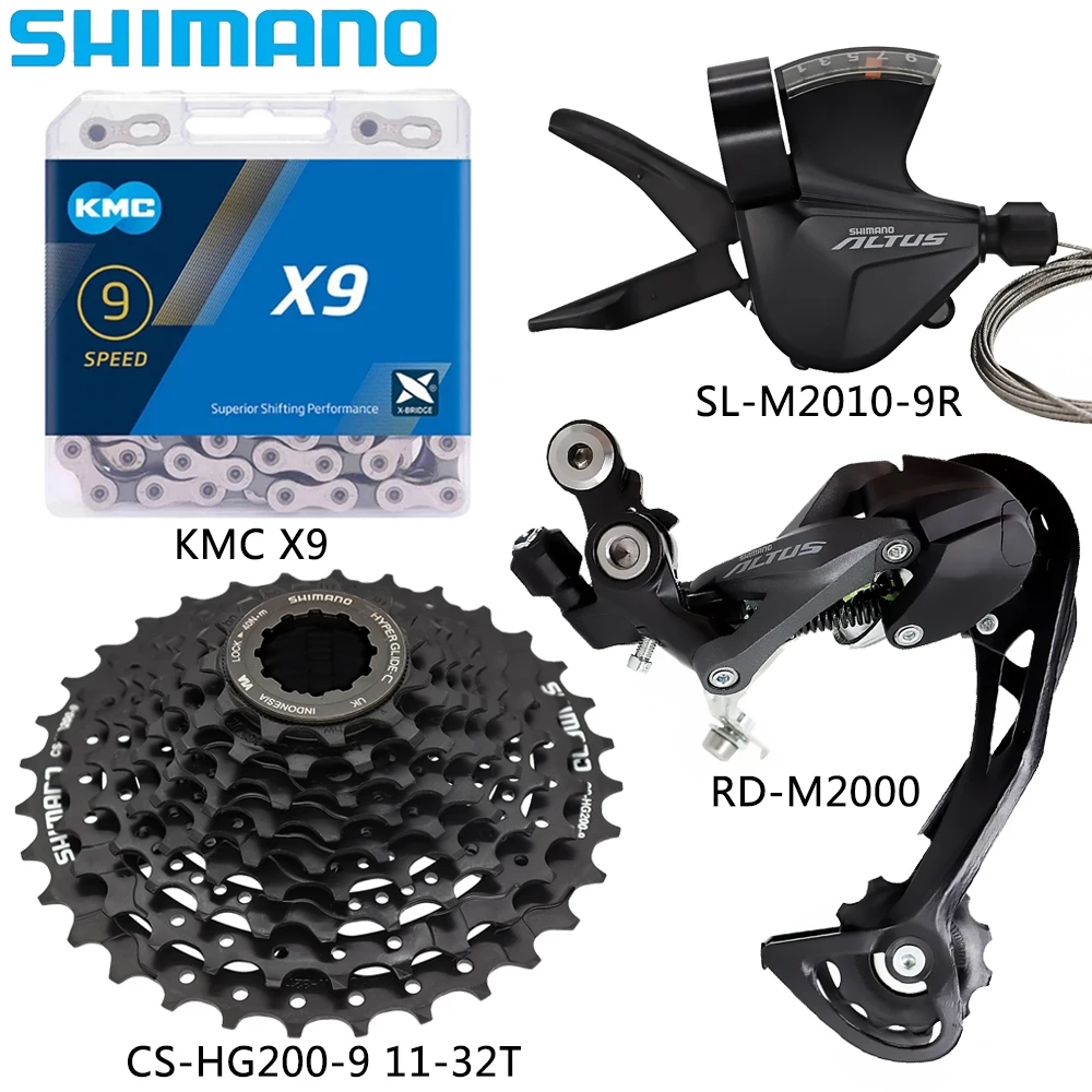 Shimano ALTUS RD-M2000 9-speed Rear Derailleur SGS | Europe - Foto 7