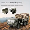 FY FY004A 1:12 six wheel drive military card with differential simulation RC off-road vehicle full scale remote control model ca 2
