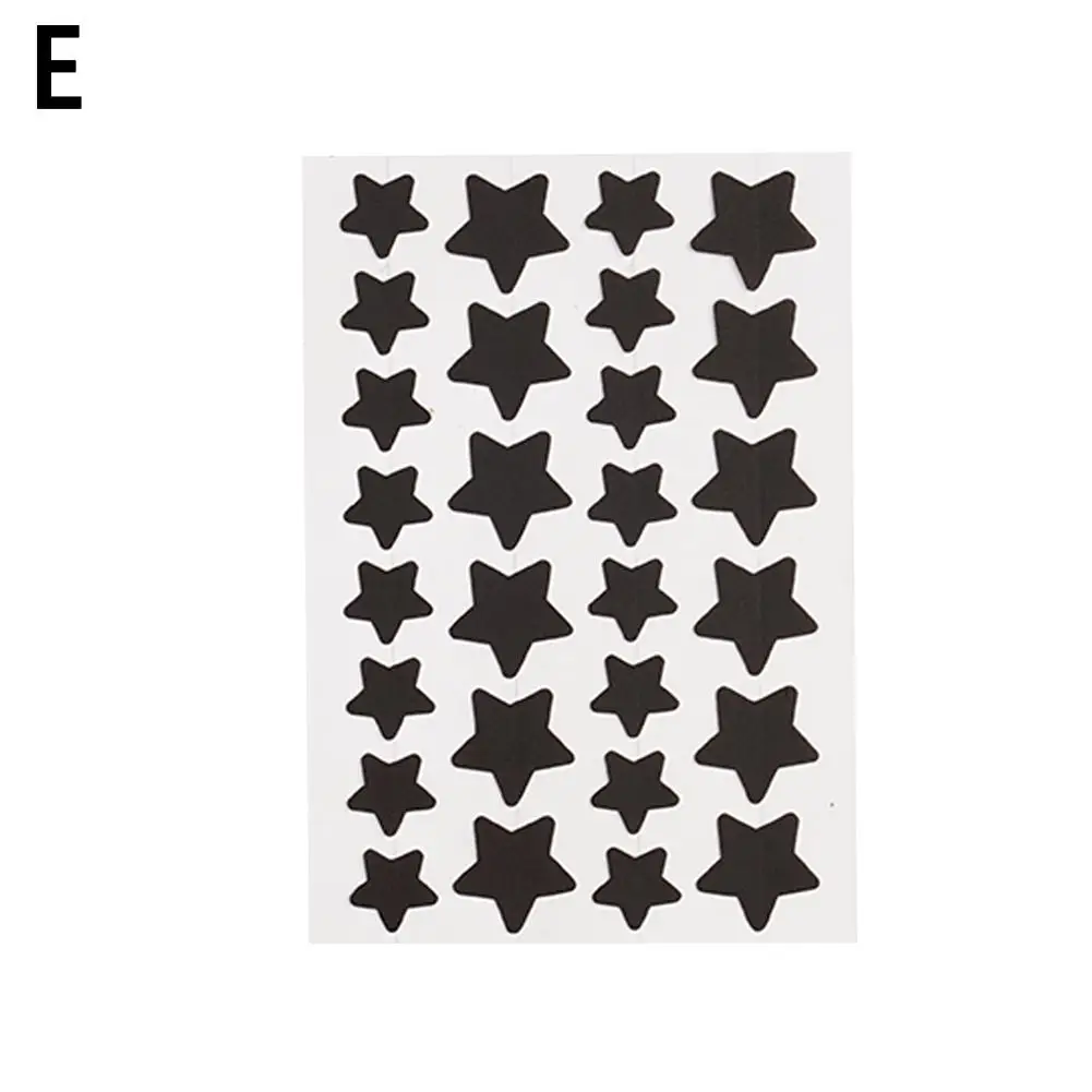 

1000 pieces Black Stars Pimple Patches