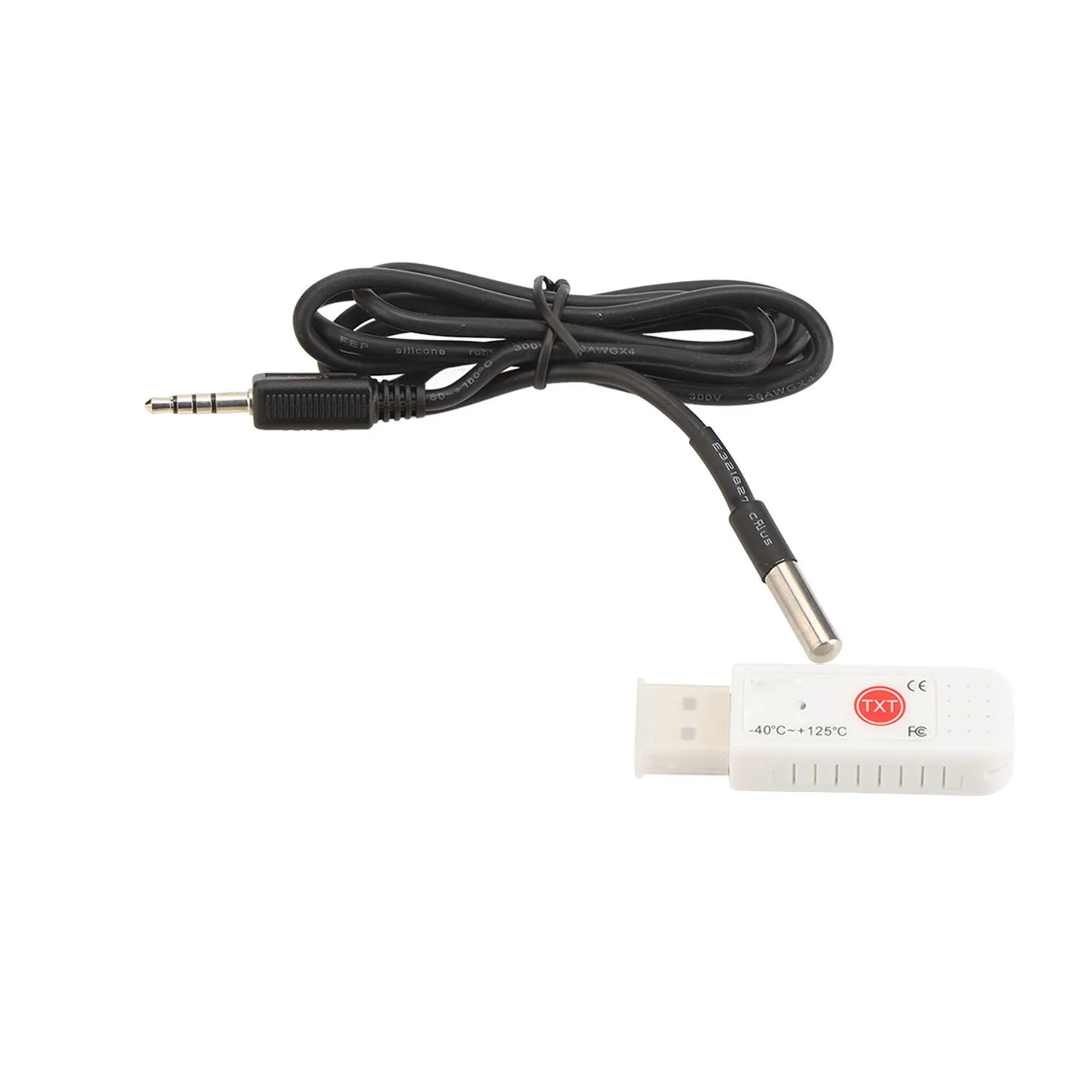 Usb Temperature Sensor Computer Temperature Recorder Warning Setting Hyperbola Display Real Time for Warehouse for Engine Room