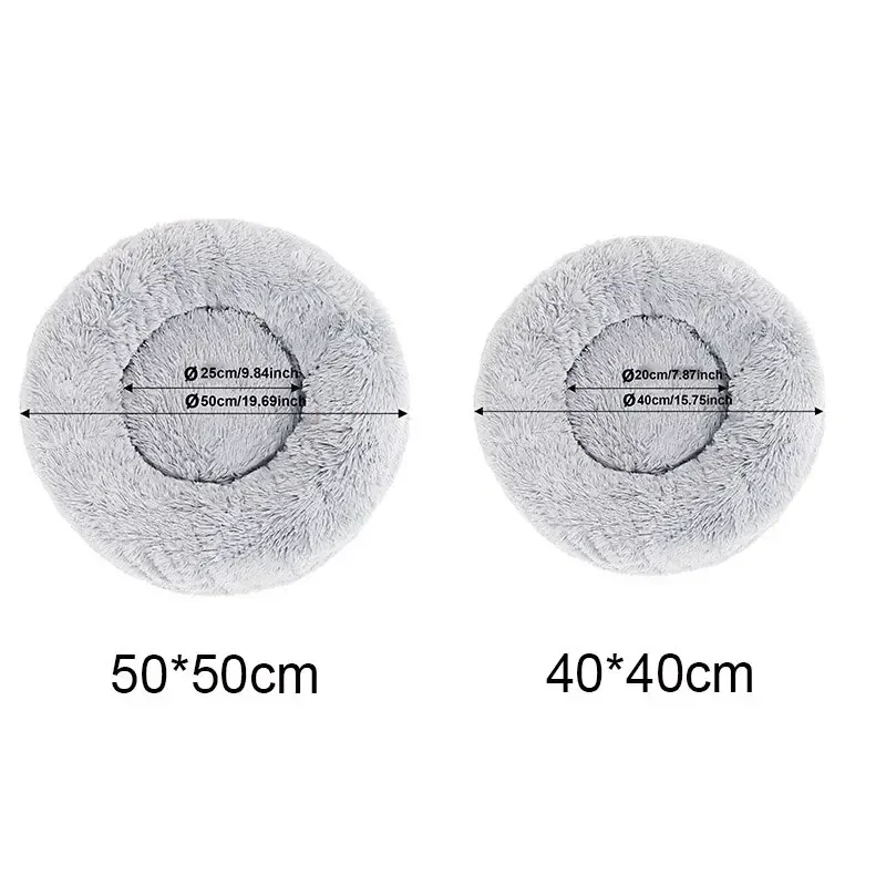 Super Cat Bed Warm Sleeping Cat Nest Soft Long Plush Best Pet Dog Bed for Dogs Basket Cushion Cat Bed Cat Mat Animals Sleeping 5