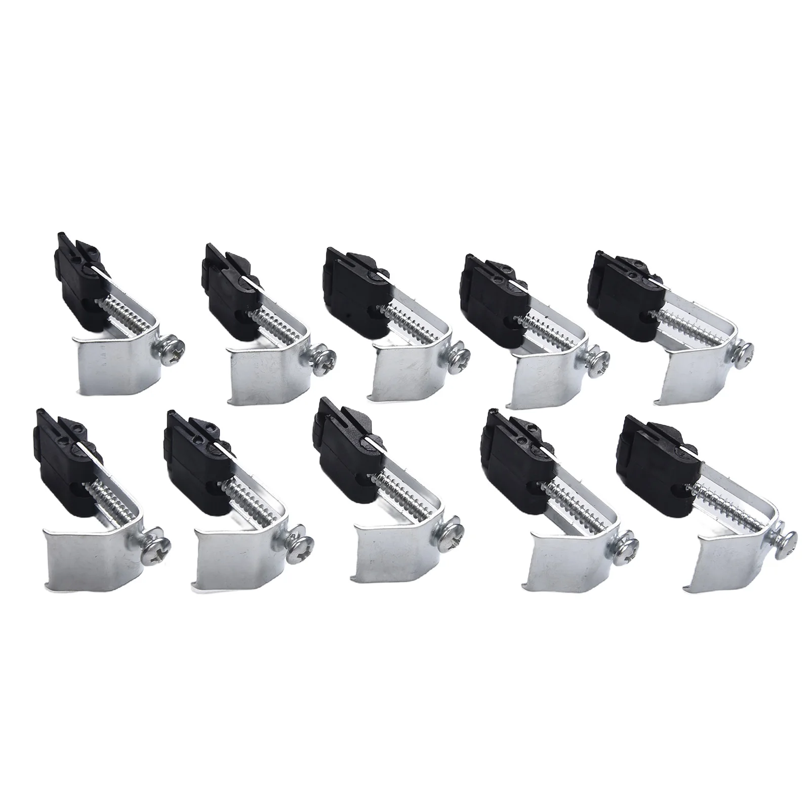 10pcs Undermount Sink Clips Mounting Brackets Repair For Kitchen Bathroom Shower For 14-32 Mm Adjustable Width 18 Mm Kitchen