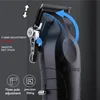 Kemei KM-2296 Electric Clipper Cross Border Electric Clipper With Base USB Oil Head Engraving Clipper Hair Salon Barber 6