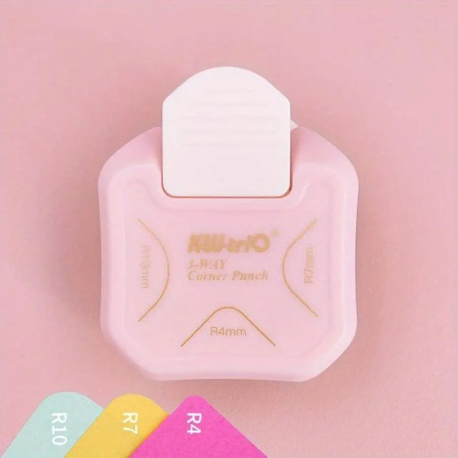 1 Pcs New Corner Rounder Mini Corner Trimmer Punch R4/R7/R10mm Round Corner DIY Paper Card Photo Planner Cutting Supplies