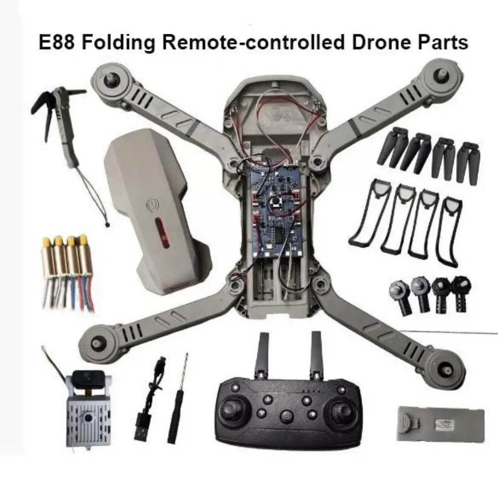 Universal Folding Remote-controlled Parts 9 Styles Black Motor Base Lampshade E88pro Quadrotor Spare Parts