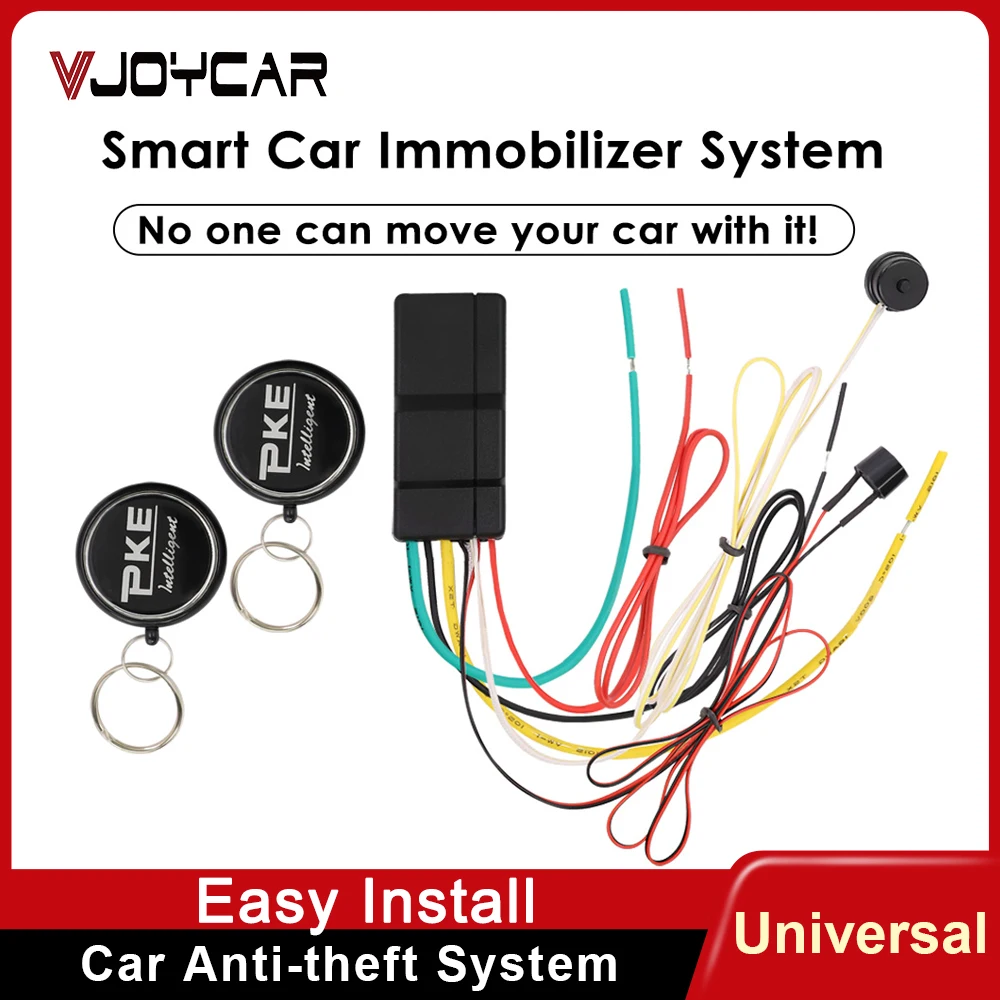 VjoycarCarImmobilizer24GWirelessAntiHijackingEngineLockCar