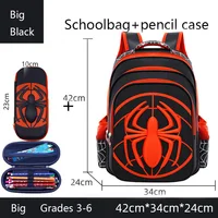 Spider Backpack+Pencil Case Set for Boys School Bag Elementary for Kids School Bag Cartoon Waterproof Primary Backpack 3
