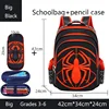 Spider Backpack+Pencil Case Set for Boys School Bag Elementary for Kids School Bag Cartoon Waterproof Primary Backpack 3