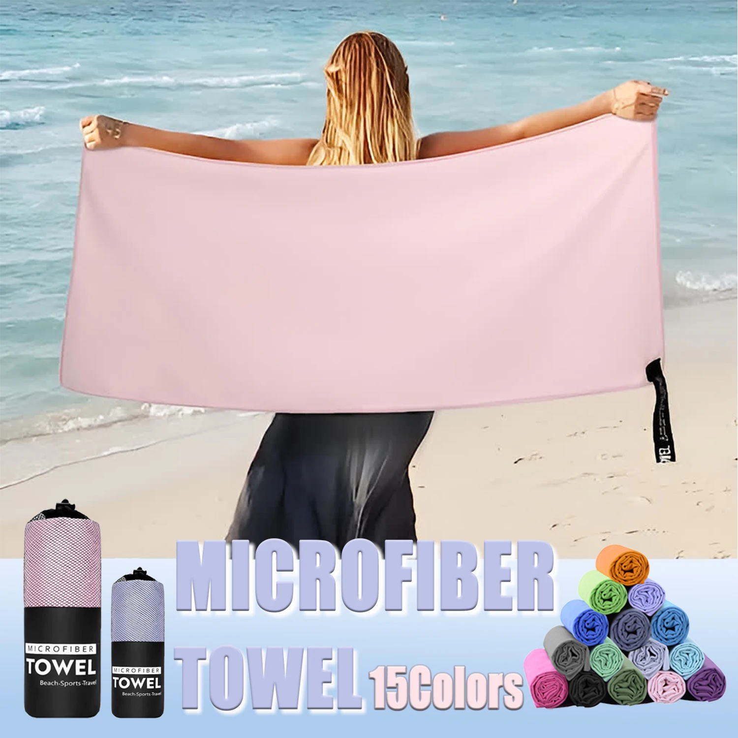 Microfiber Quick-Dry Sports Towel – Super Absorbent & Lightweight 1