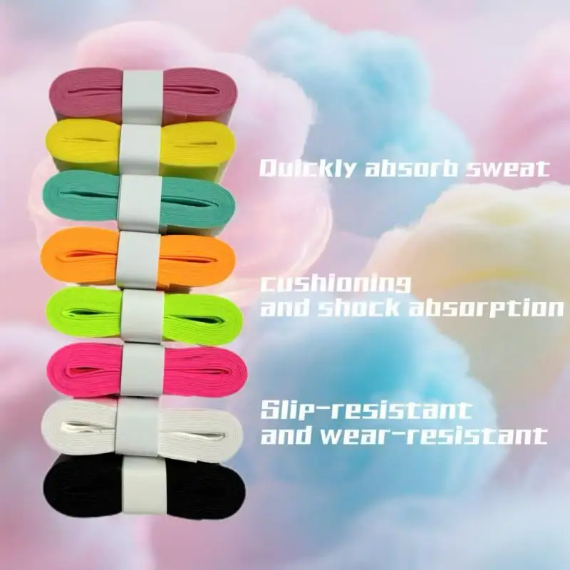 Tennis Overgrip Padel Racket Single Tennis Grip Tape Anti Slip Training Replacement Sweatband 3pcs Badminton Accessories