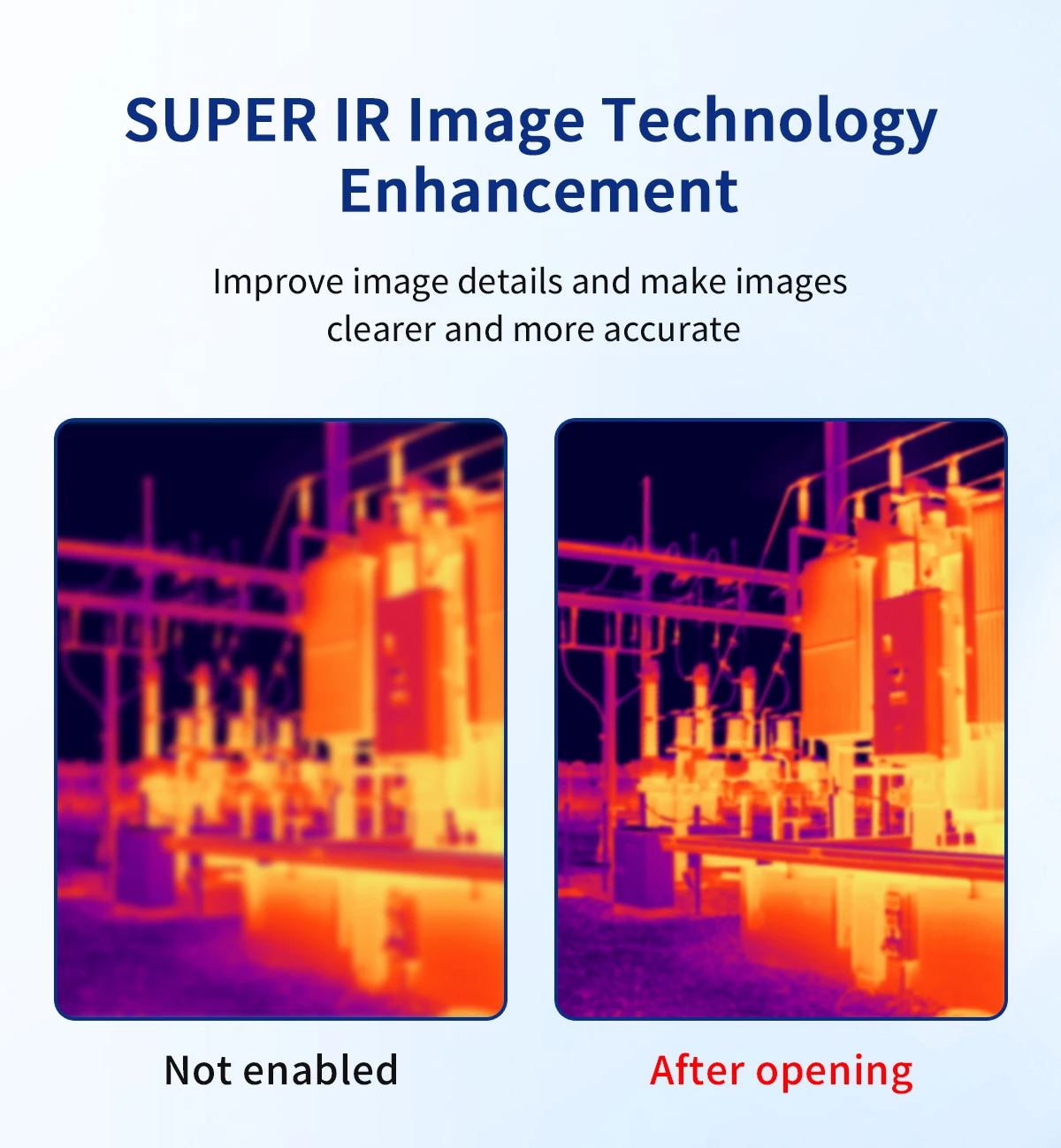 ET693B Super IR 300*225 Thermal Imaging Camera 120*90 Infrared Sensor -20~550℃ T