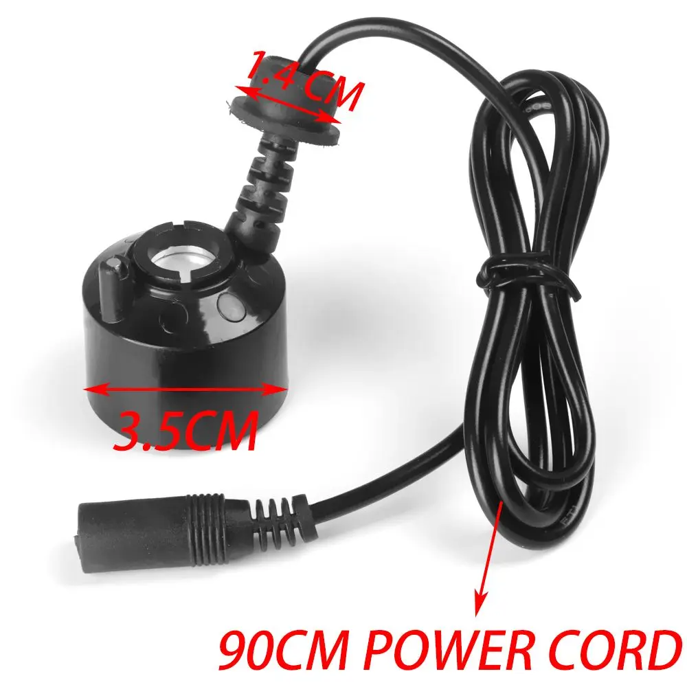 24V Garden Outdoor Water Fountain Pond Heavy Fog Mist Maker Fogger Device Sprayer Tool Atomizer Air Humidifier