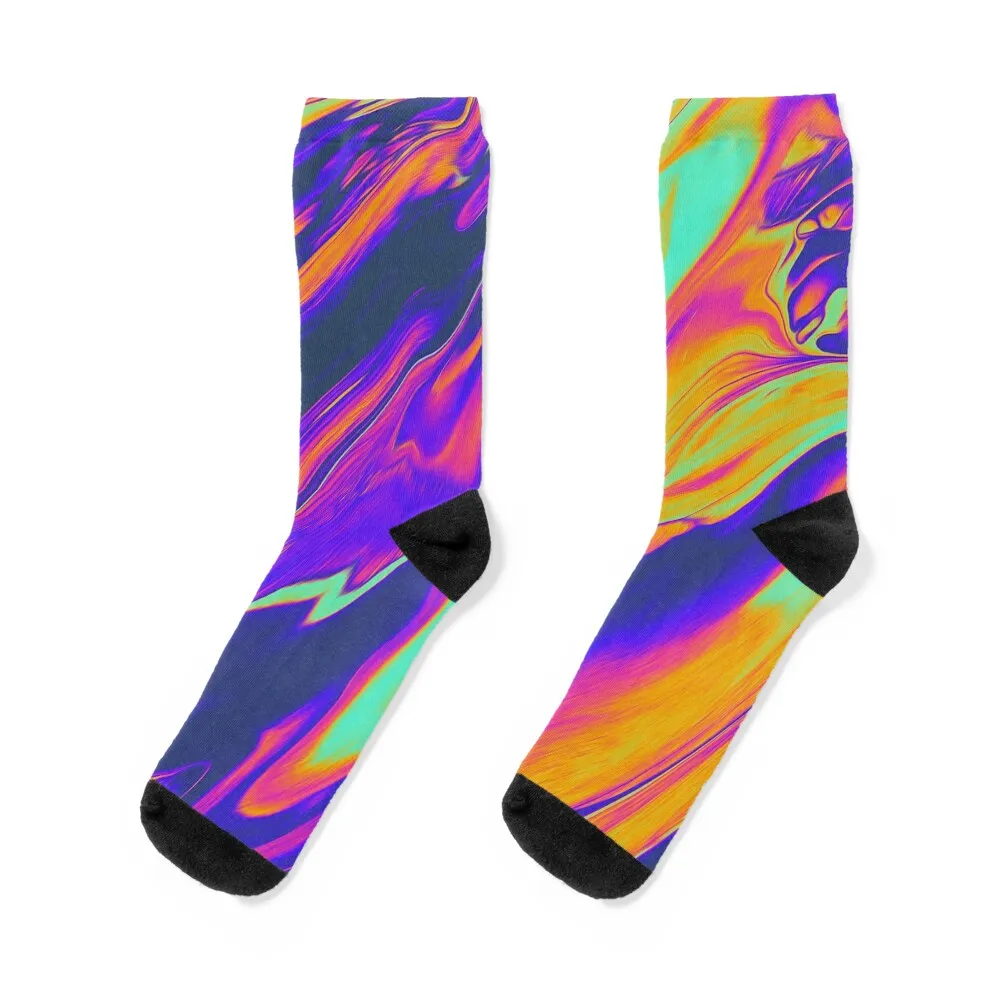 

RUN BOY RUN Socks anti slip football shoes cartoon essential Women's Socks Men's