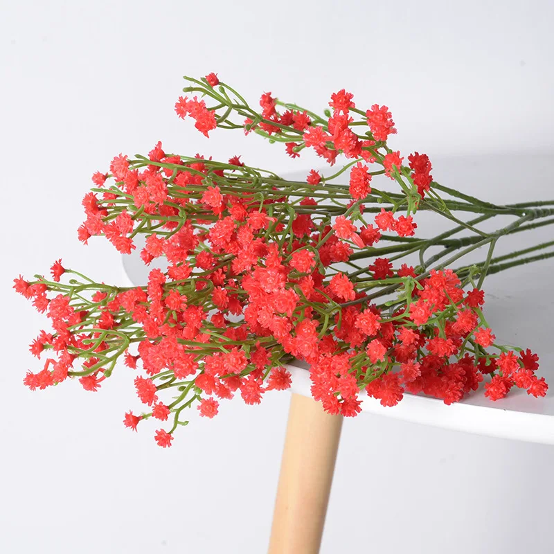 52 cm künstlicher Himmel, Sterne, Blumenstrauß, blau und weiß, Party, Weihnachten, Heimdekoration, Fotografie-Requisiten, Pflanze, Hochzeitsdekoration – Detail 12