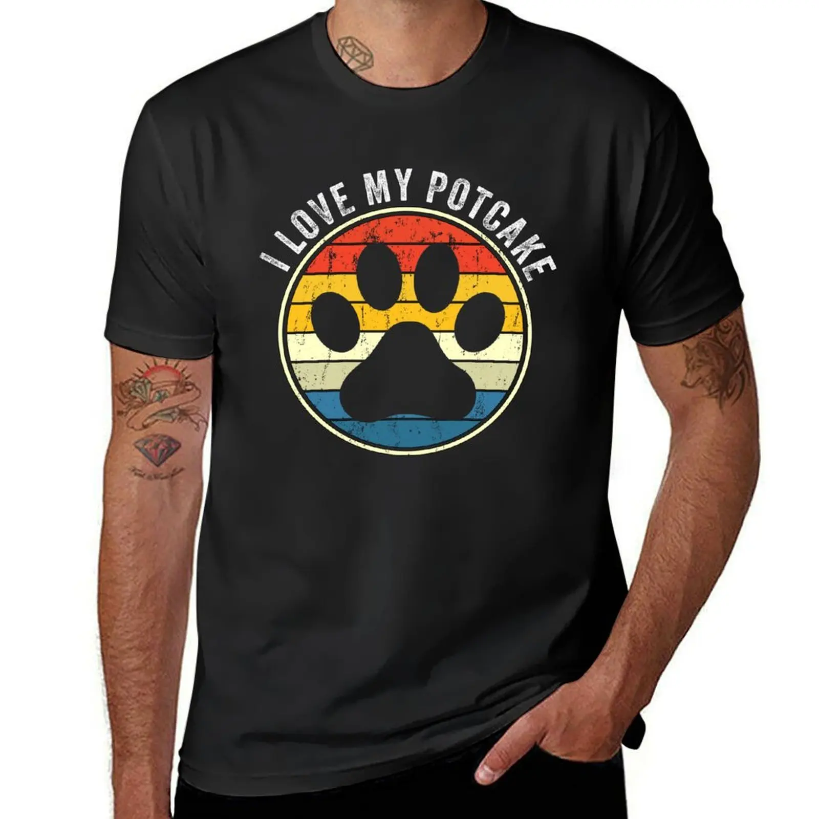

Potcake T-shirt for a boy summer clothes sports fans mens t shirts pack