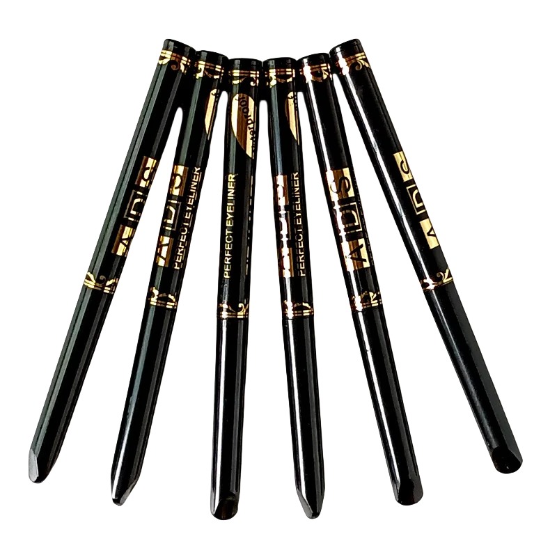 3pcs Long-Lasting Waterproof Black Eyeliner Pencils - Smudge & Sweat Proof for Bold Eye Makeup, Perfect Gift 6