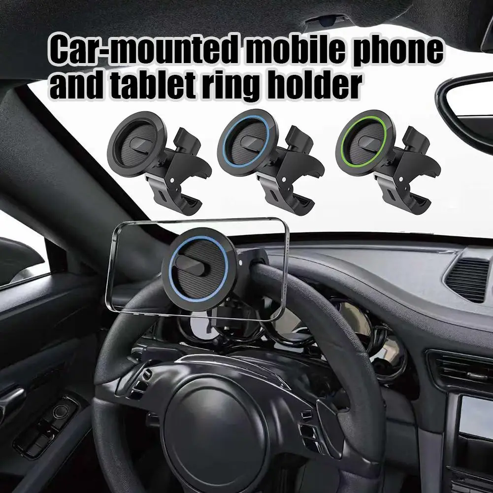 Magnetic Bike Phone Holder - Removable GPS Handlebar Mount for Bicycles, Electric Scooters, and Motorcycles