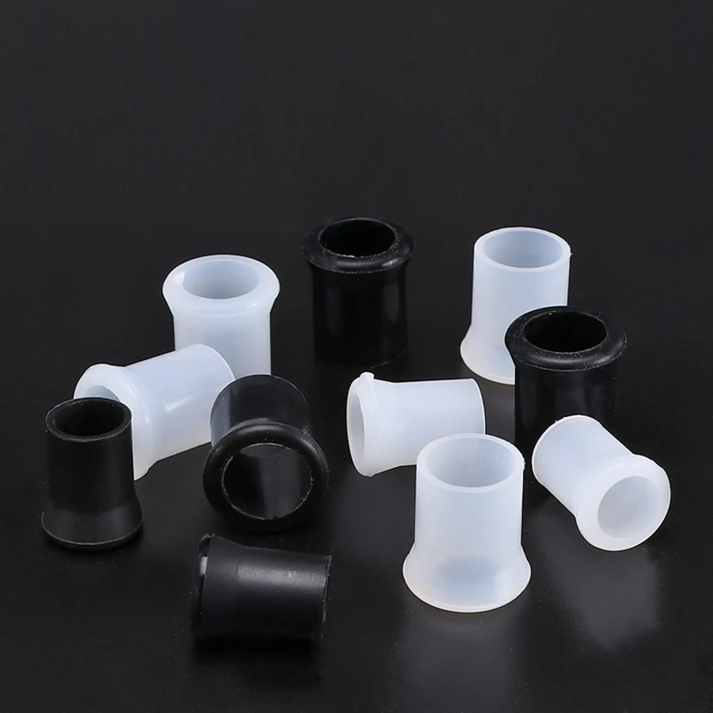 Smoking Pipe Mouthpiece Silicone Protective Case 10/12mm Protection Ring for Tobacco Pipes Smoking Tip Assceeories 10Pcs tobacco pipe