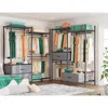Bedroom Clothes Cabinet Portable Wardrobe for Clothes Closet for Room Assembly Multifunctional Furniture Home 3