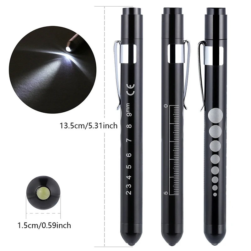 Medical Light LED Flashlight First Aid Pen Light Work Inspection Torch Emergency Party Lighting