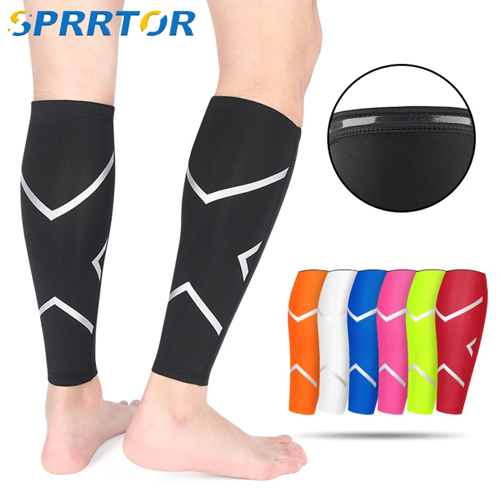 Calf Compression Sleeves,Footless Compression Socks Without Feet.Shin