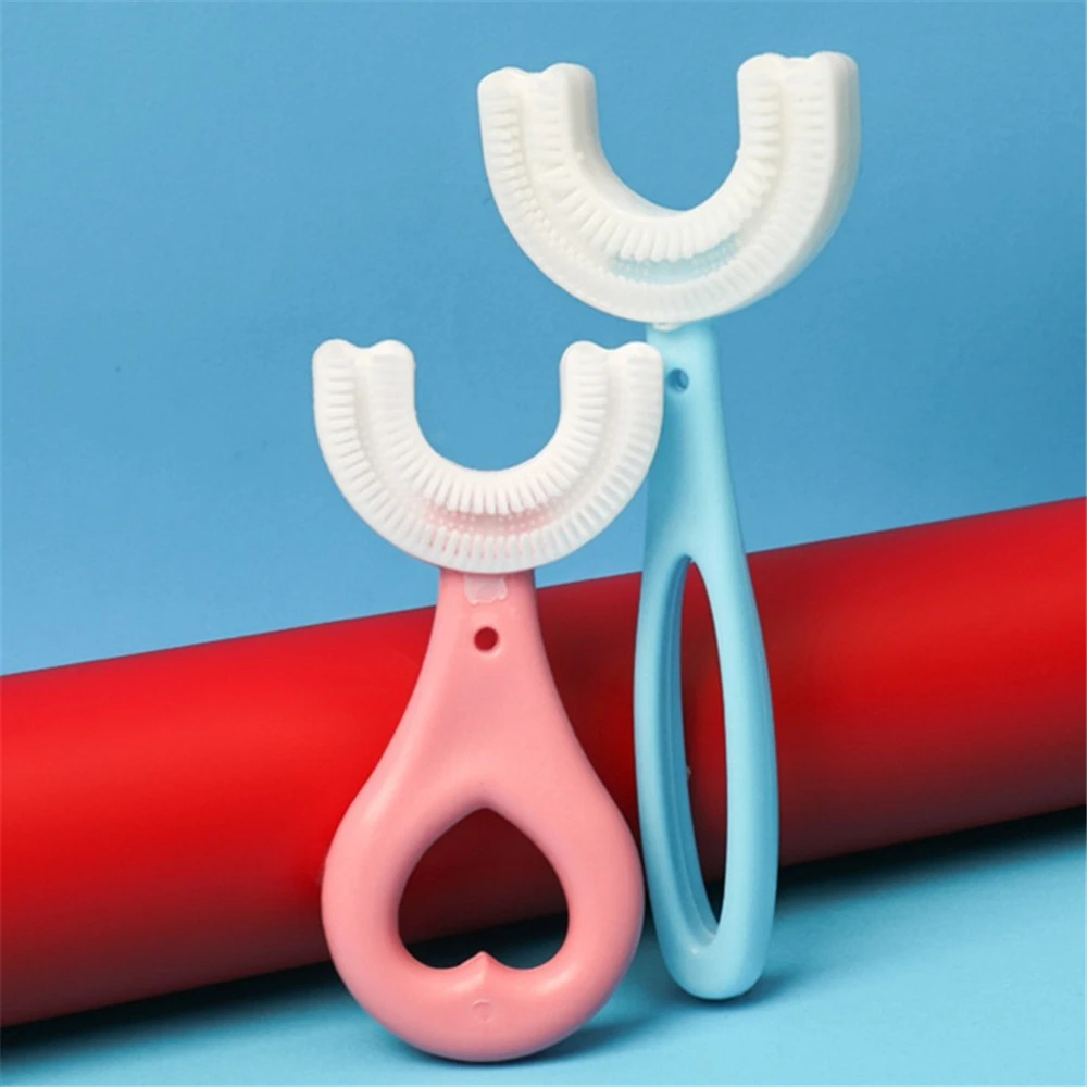 Toothbrush Children 360 Degree U-shaped Child Toothbrush Teethers Brush Silicone Kids Teeth Oral Care Cleaning 9 Toothbrush Children 360 Degree U-shaped Child Toothbrush Teethers Brush Silicone Kids Teeth Oral Care Cleaning