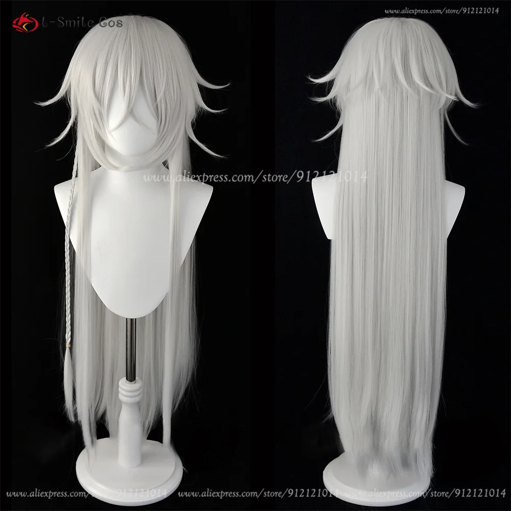 Black Butler Anime Cosplay Perücke – Ciel Phantomhive, Sebastian, Grell, Undertaker, Alois – Hitzebeständig 13